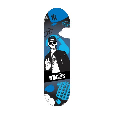 Roces mini skateboard SKULL BOY