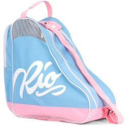 Rio Roller Script Skate Bag Blue/Pink