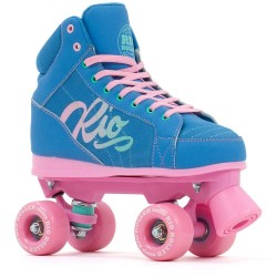 Rio Roller quad skates Lumina Blue/Pink
