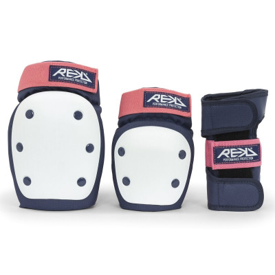 REKD HEAVY DUTY TRIPLE PAD SET 3 Blue/Pink