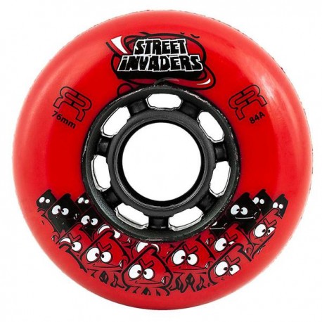 FR Street invader wheels red 84Α