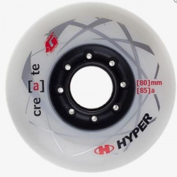 Hyper Wheel Create+G White PACK 4 80mm 85A