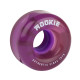 Rookie Quad Wheels Disco (4 Pack) Clear Purple
