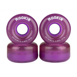 Rookie Quad Wheels Disco (4 Pack) μωβ