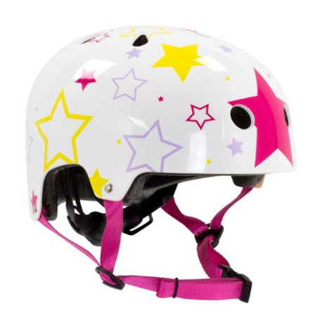 SFR ADJUSTABLE KIDS HELMET white/pink