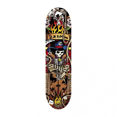 Skateboard Roces Cowboy